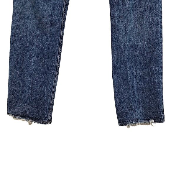 Bullhead Mens Jeans Actual Size 32x28 Dillon Skinny Frayed Hems Distressed - Picture 6 of 14